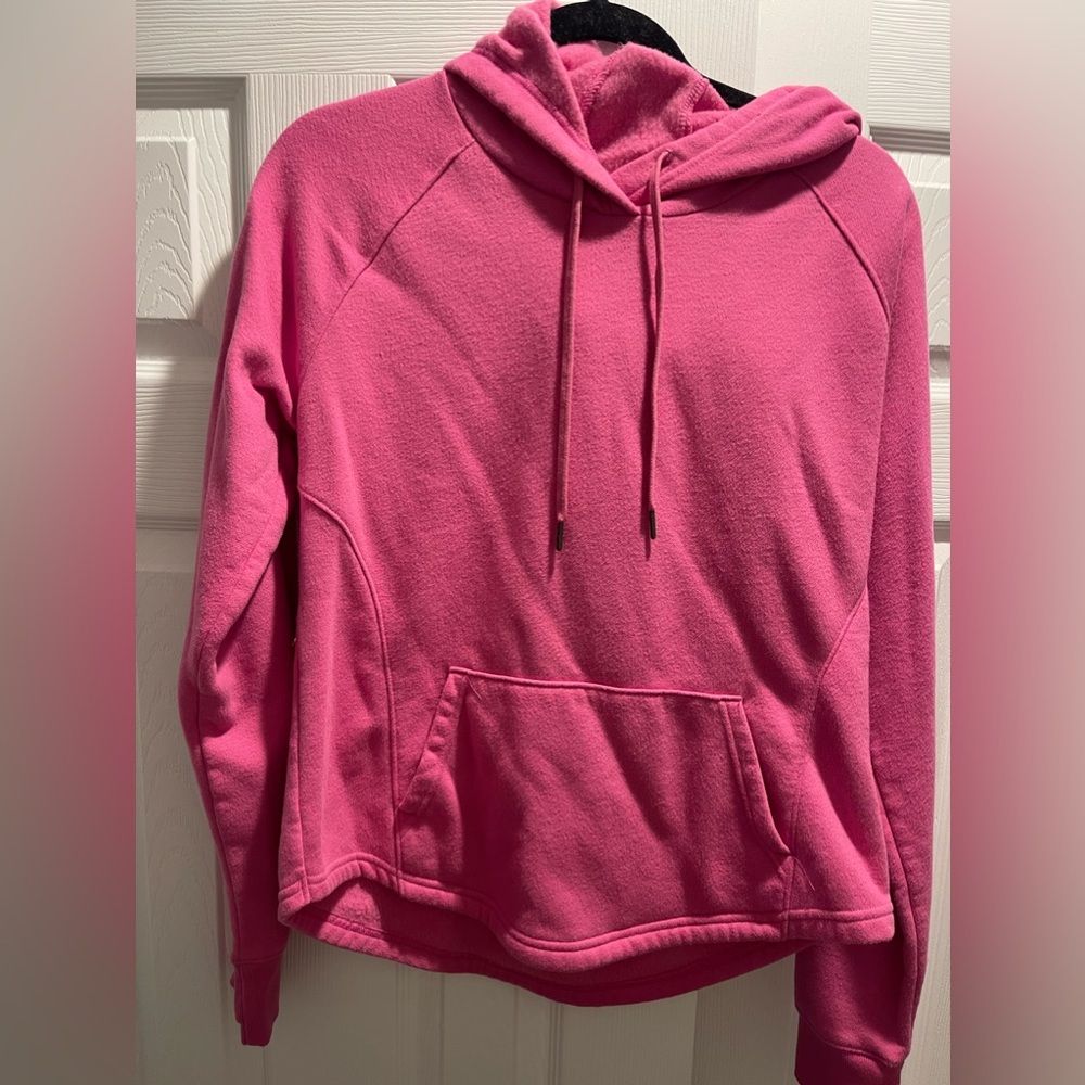 Women’s Tek Gear Ultra soft fleece hot pink hoodie- Medium